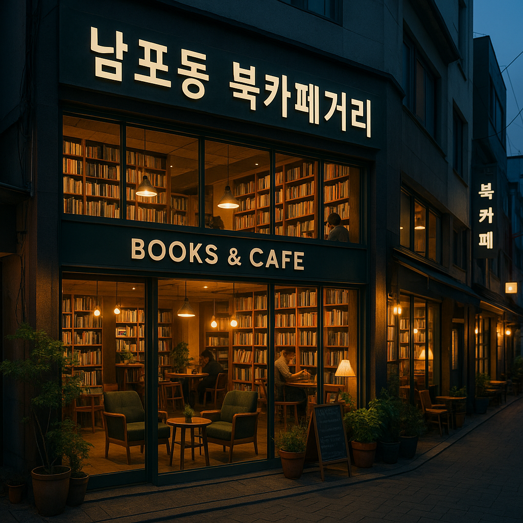 남포동 북카페거리