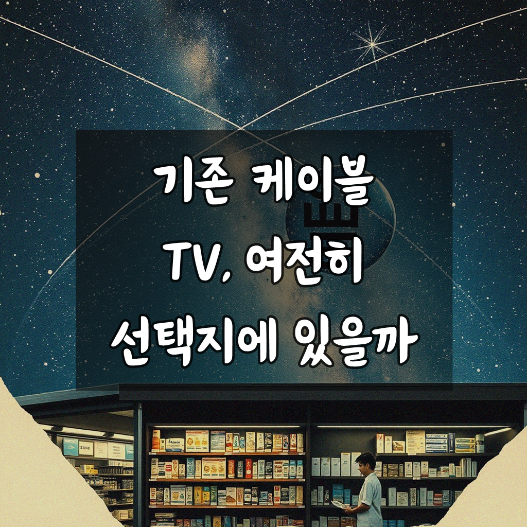 케이블 TV 요금제, IPTV와 비교하면 뭘 고를까