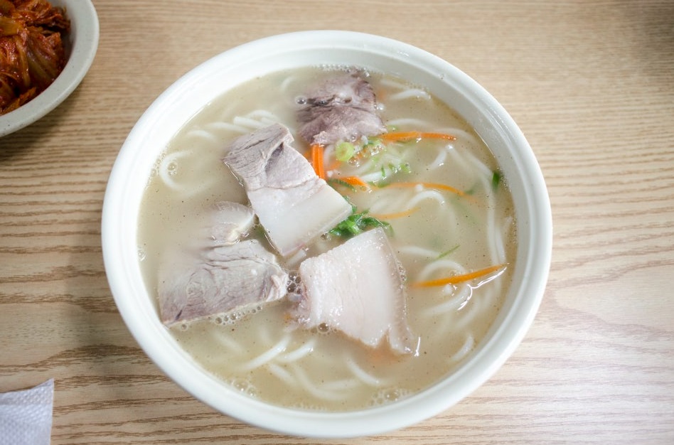 제주도 골막국수 고기국수