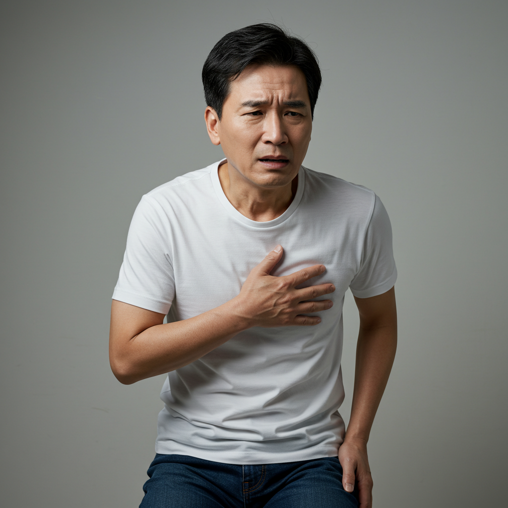 숨이 답답하고 숨이 잘 안쉬어짐, 숨이 차는 증상과 이유는?