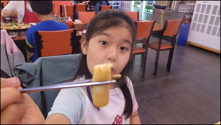 아랜역닭갈비-떡사리-한점