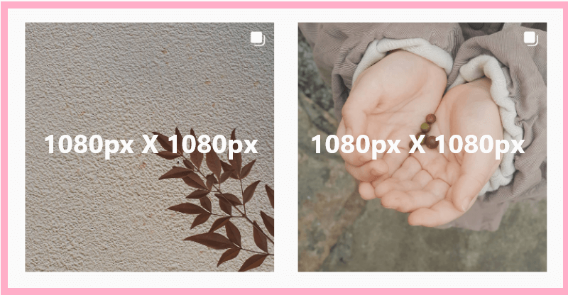 인스타그램 메인 썸네일 크기