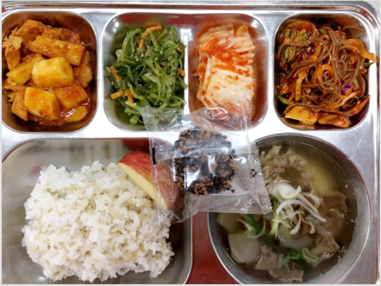 서울 강남구 중학교 급식