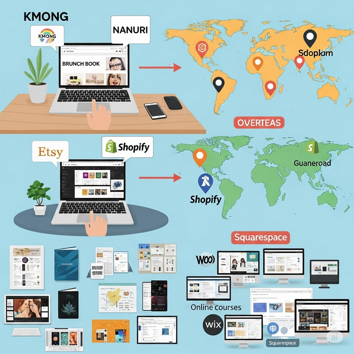 디지털 제품 판매 플랫폼