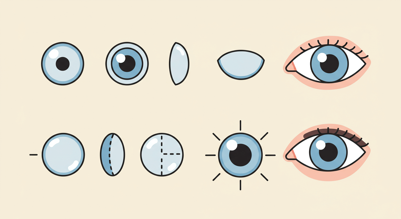 인공수정체 선택과 종류
