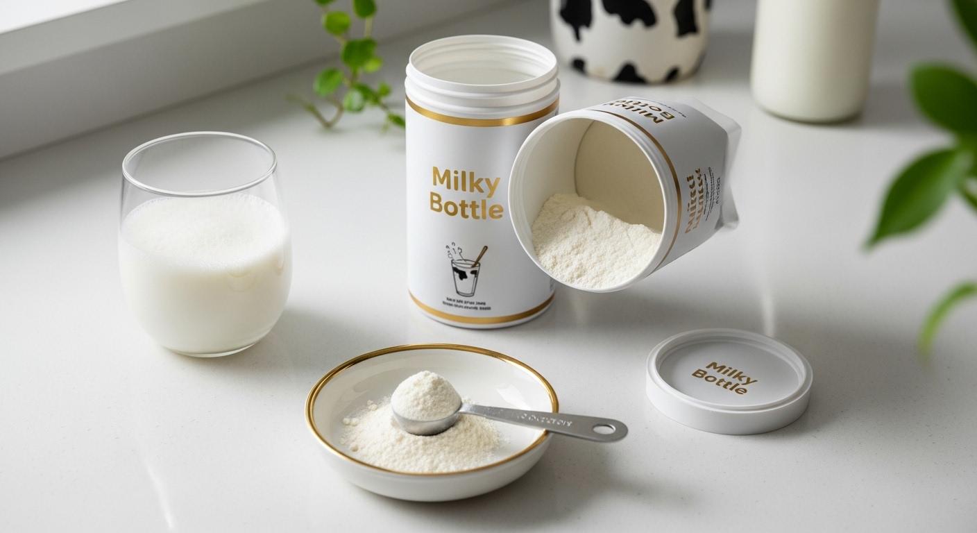 밀키보틀 분유통