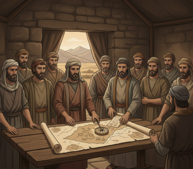 민수기 34장 지도자들