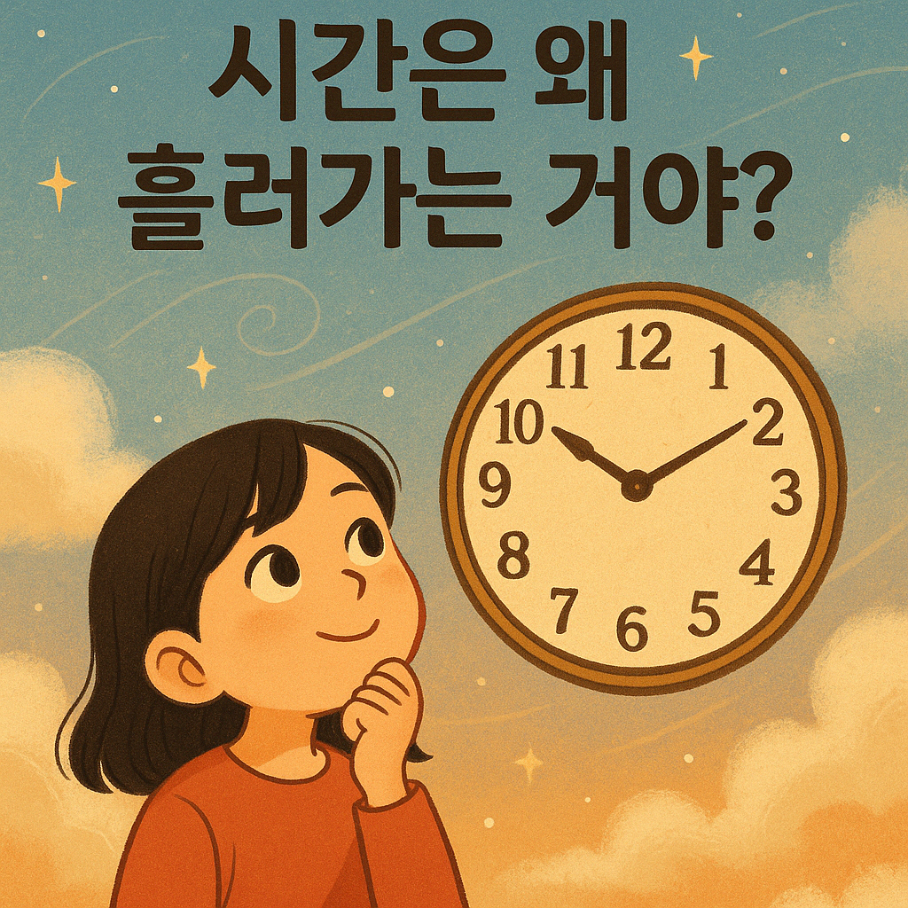 [육아 속 철학] 아이가 물었어요, &lsquo;시간은 왜 흘러가는 거야?&rsquo;