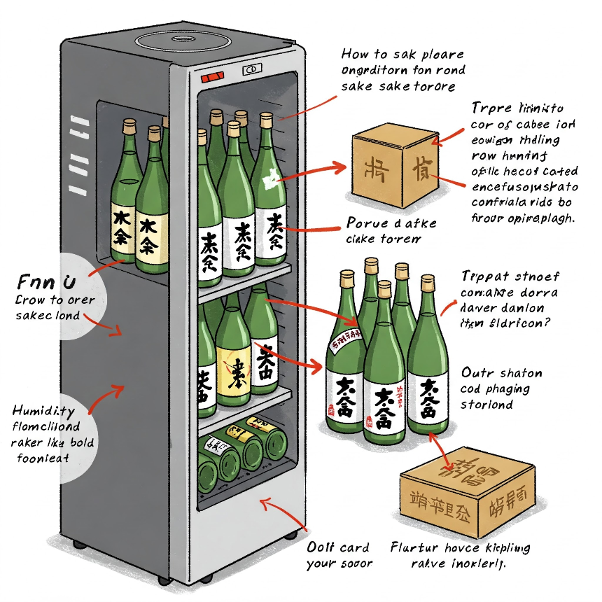 사케 보관 방법 총정리 맛과 향을 오래 유지하는 비법