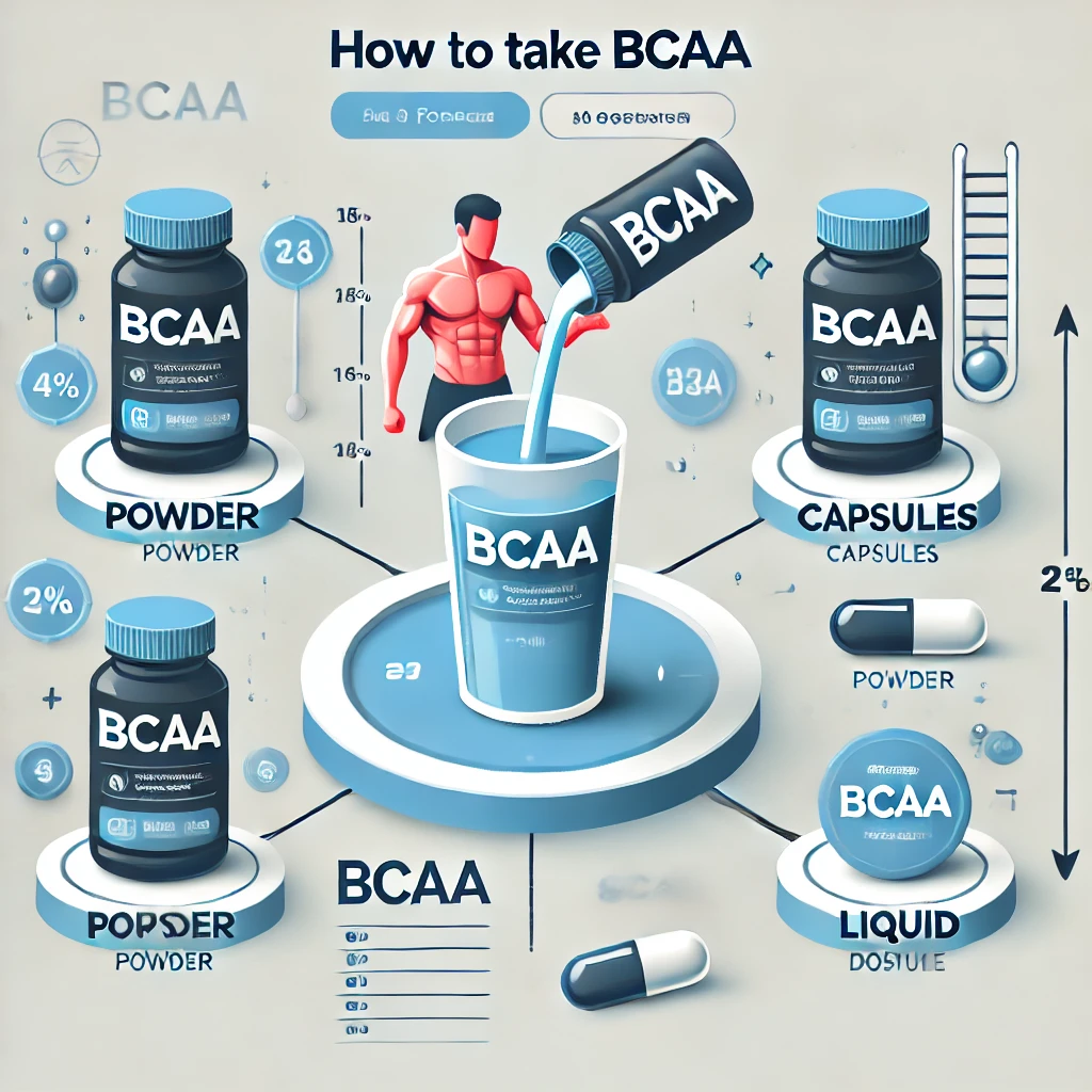 BCAA 섭취 방법 및 권장량