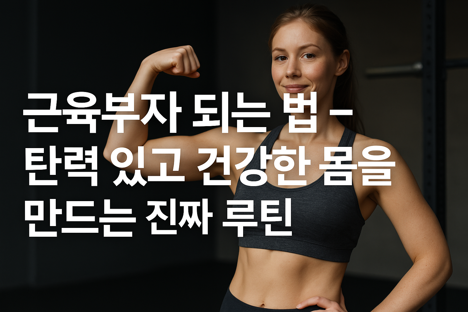 근육부자-되는법-탄탄한-몸매-건강루틴