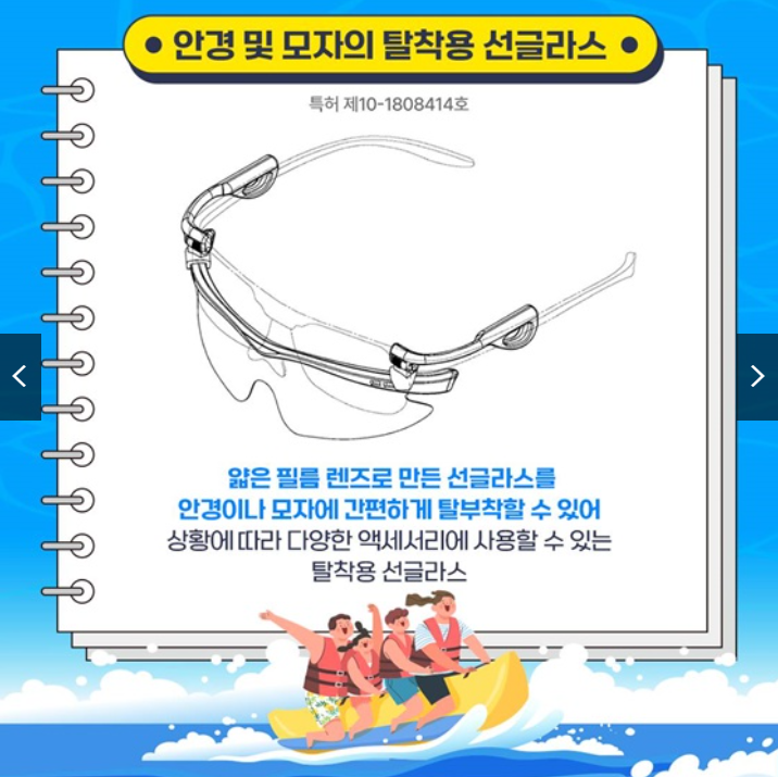 안경이나 모자에 부착 가능 선글라스