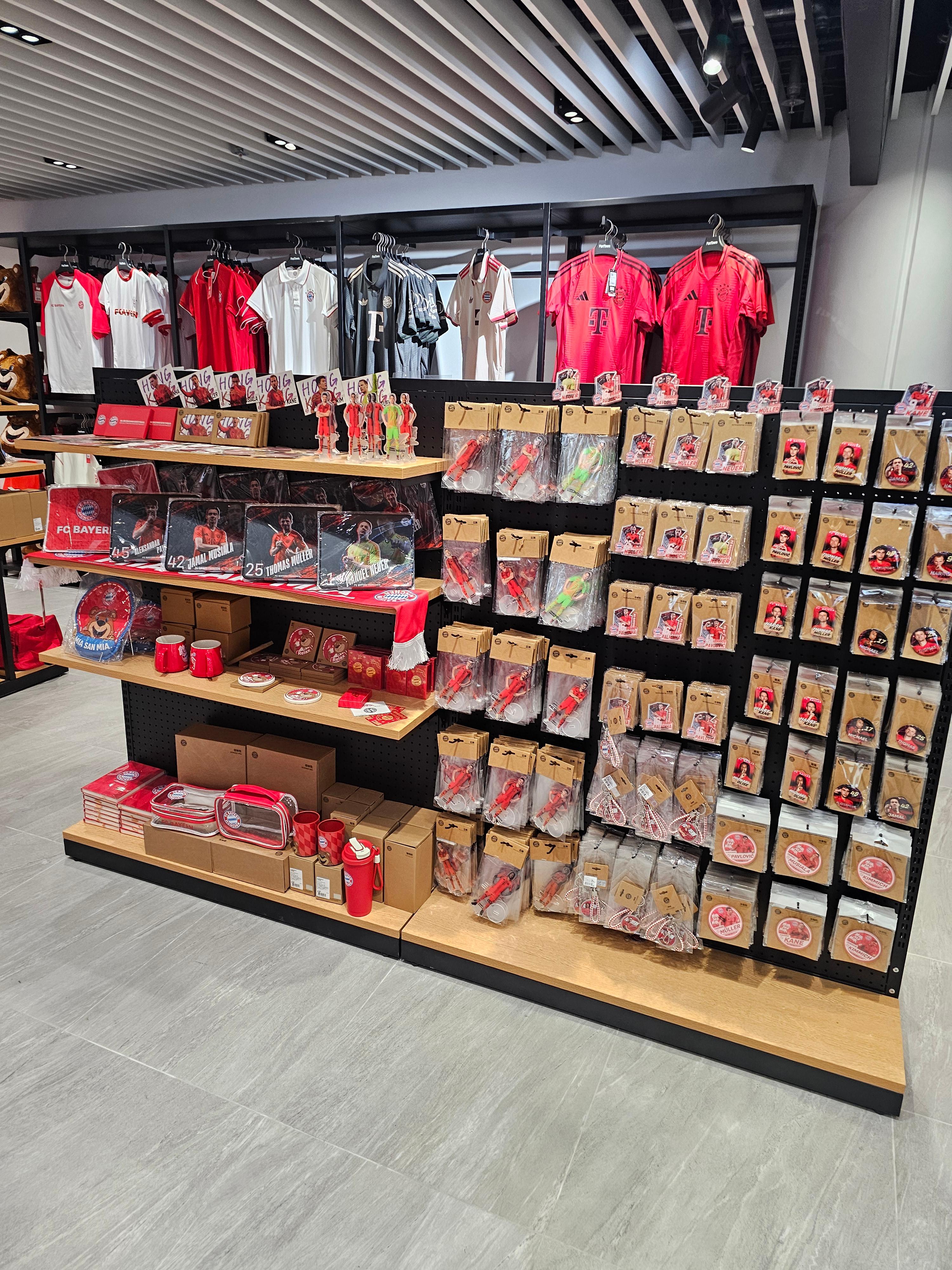 바이에른뮌헨 팝업스토어 구경