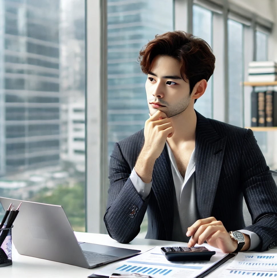 월세 세액공제 계산중인 직장인