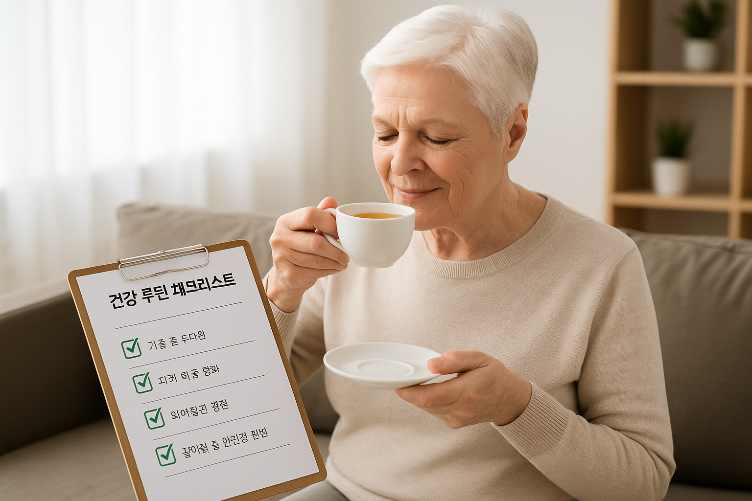 하루 한 잔으로 건강 챙기기 – 시니어 건강차 추천