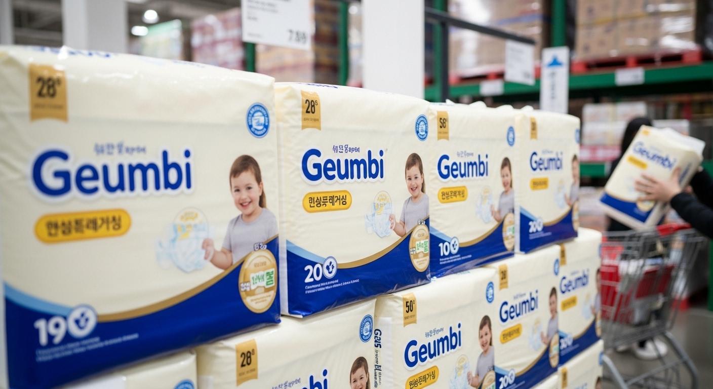 금비 기저귀 대형