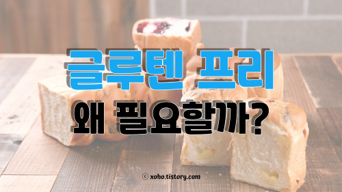 글루텐 프리 왜 필요할까?