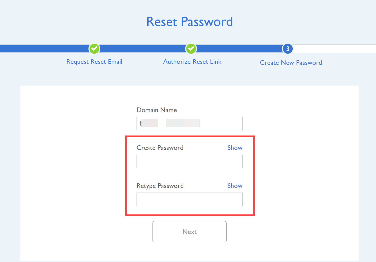 Bluehost 블루호스트 비밀번호 변경 방법