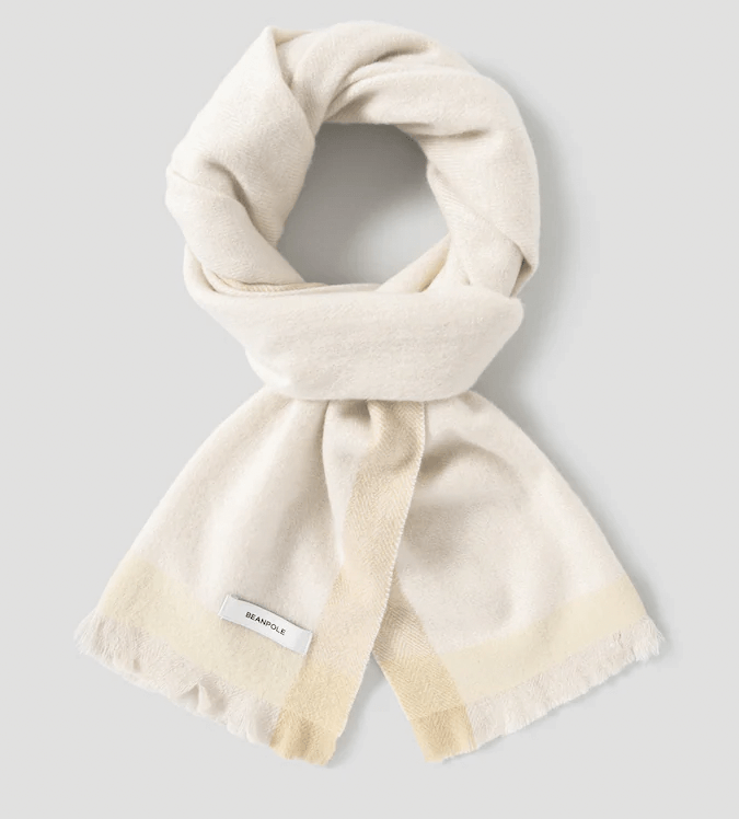 빈폴 목도리 사진