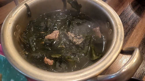 다가양조장 미역국 