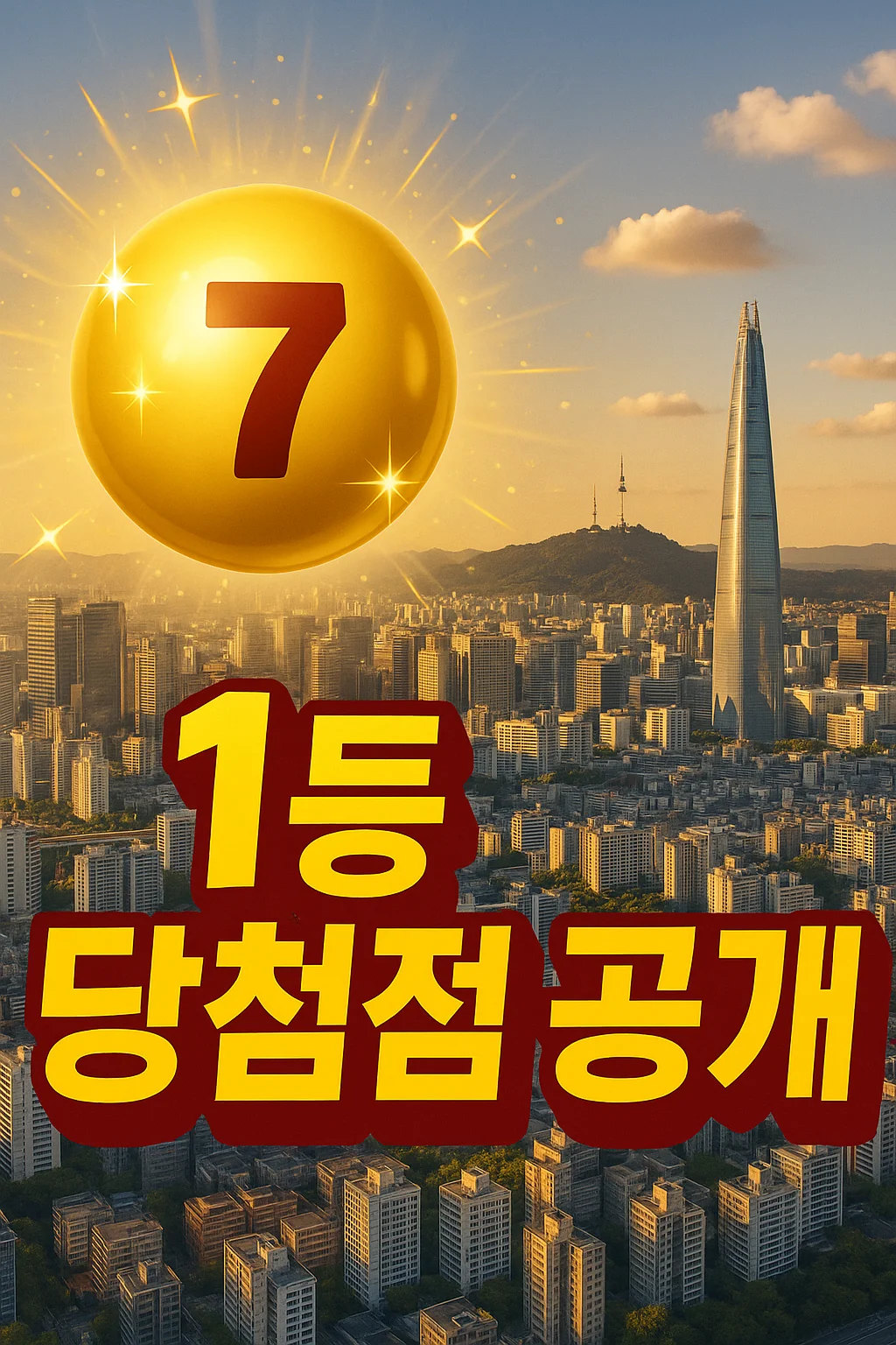 제1193회 1등 당첨지역 & 판매점 확인