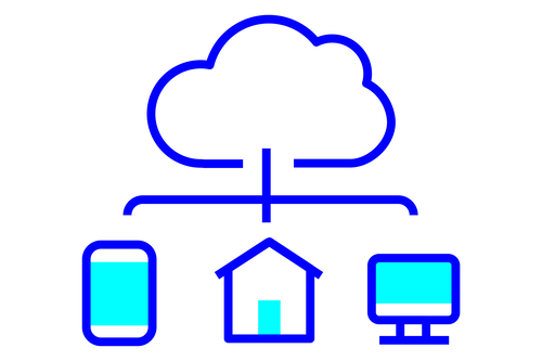 클라우드 서비스 예시입니다.