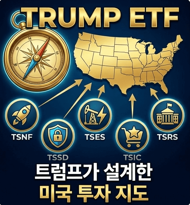 트럼프가 직접 만든 ETF 관련 이미지