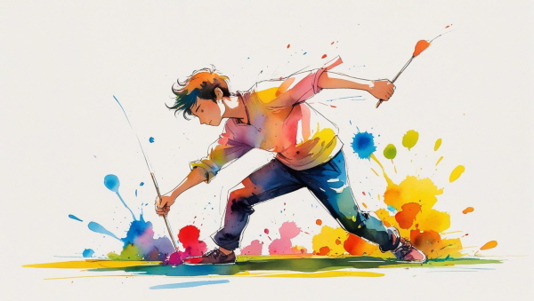 ESTP 기질의 청소년은 에너지가 넘치고, 순간을 즐기며, 즉각적인 반응을 통해 세상과 관계를 맺습니다에 관한 그림