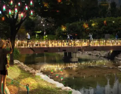 부산 온천천 빛 축제