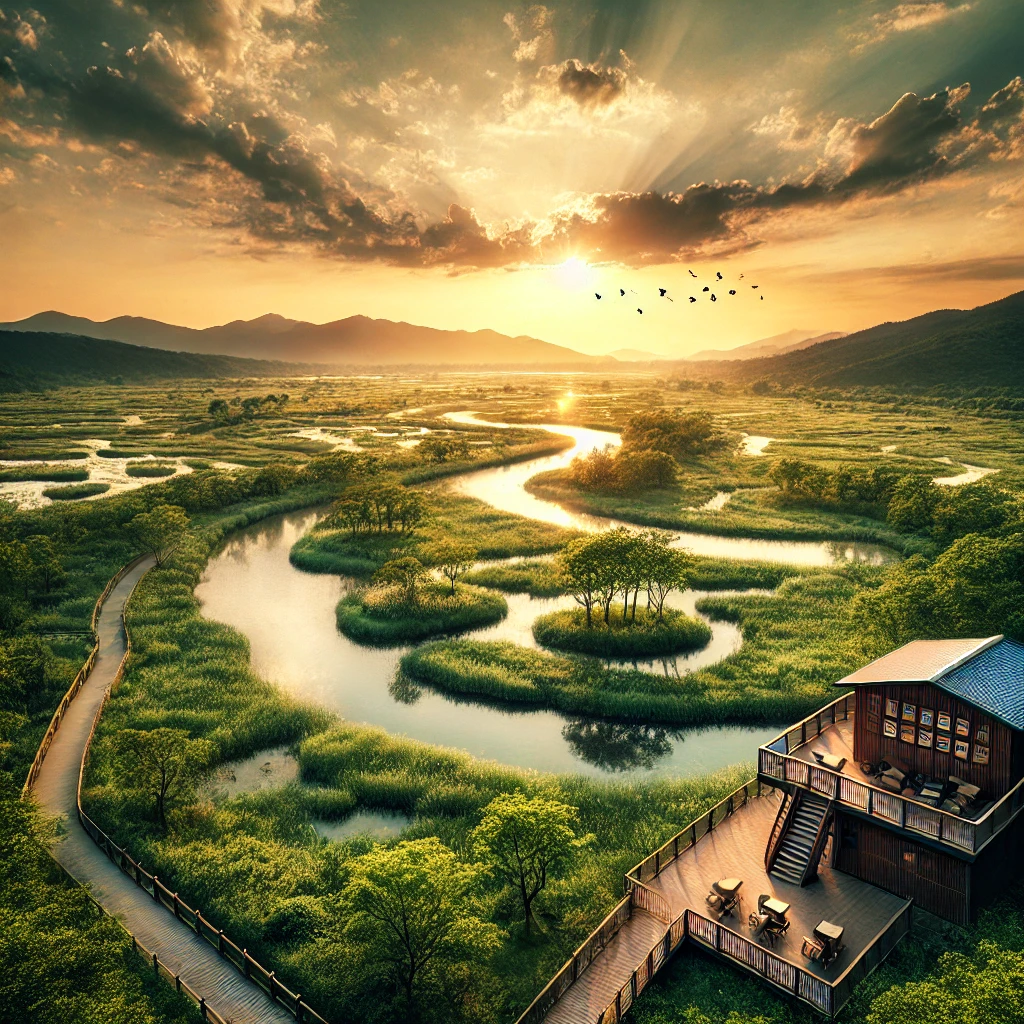 가족과 함께 즐기는 순천만 국가정원