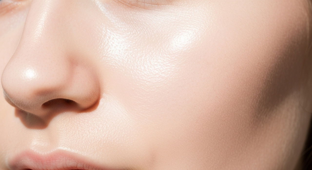 연예인 물광피부