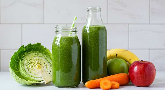 양배추즙만들기