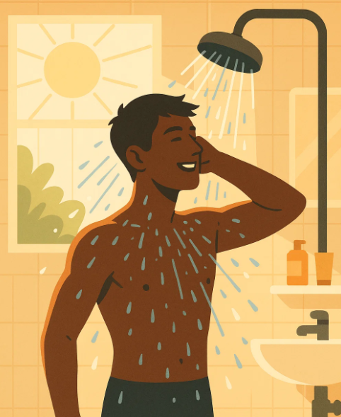 아침 찬물 샤워, 몸을 깨우는 과학적 루틴