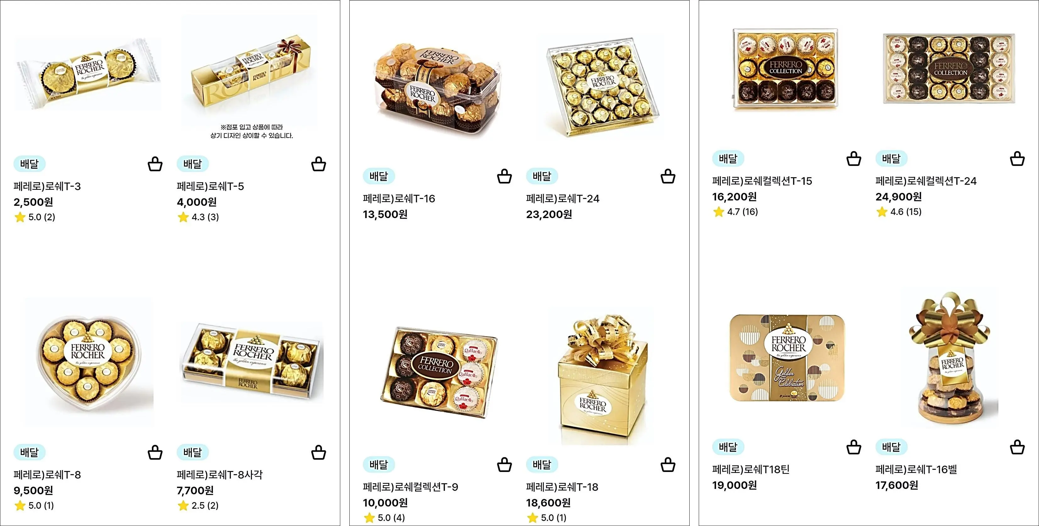 페레로-로쉐-시리즈