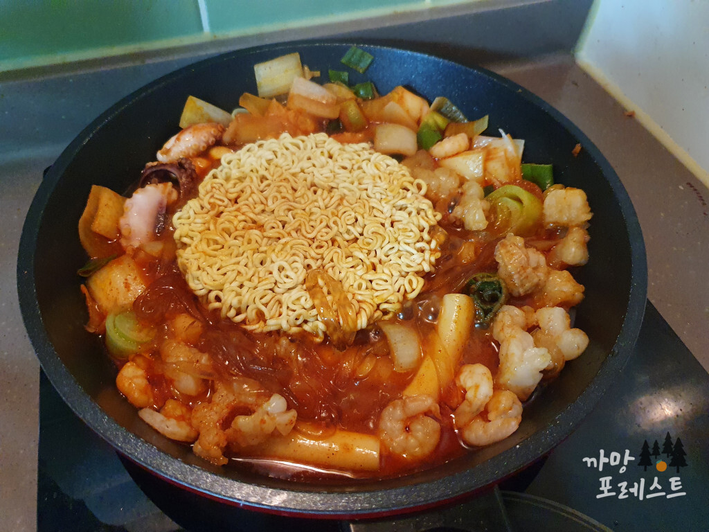 낙곱새 라면사리