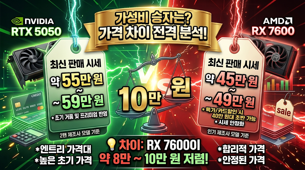 가성비 승자는? 가격 차이 전격 분석!