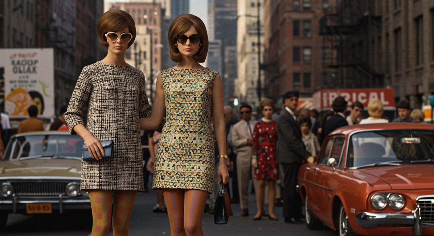 1960년대 개성의 시대와 대담한 스타일