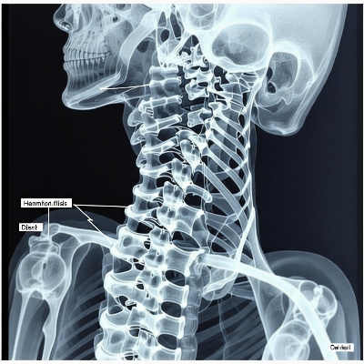 목 디스크 관련 사진