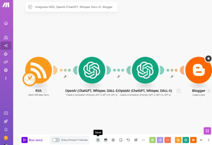 메이크 자동 포스팅