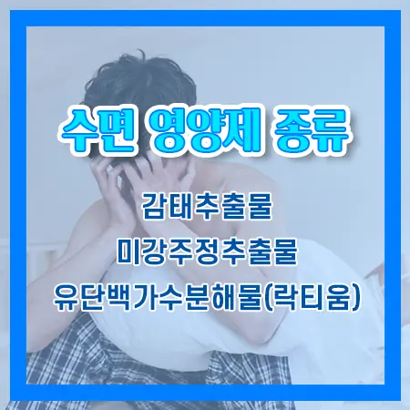 수면영양제