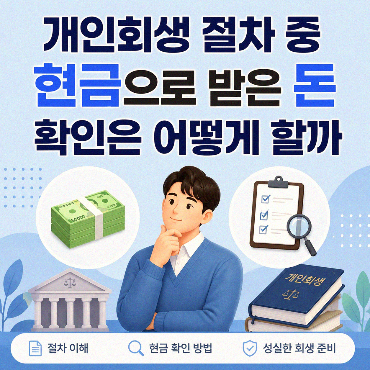 개인회생 중 현금 수령, 언제쯤 받을 수 있나
