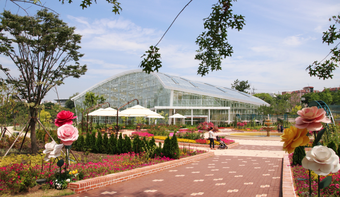 일월수목원 장식정원