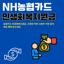 민생소비쿠폰농협체크카드9