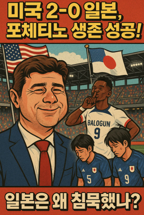 미국 대 일본 평가전 리뷰