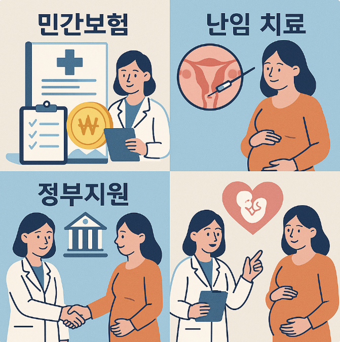 난임 치료비 민간보험 vs 정부지원 보장 차이