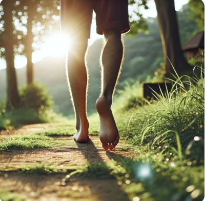 맨발걷기의 어싱효과, 부작용과 주의사항까지 알고 걷자 관련 사진