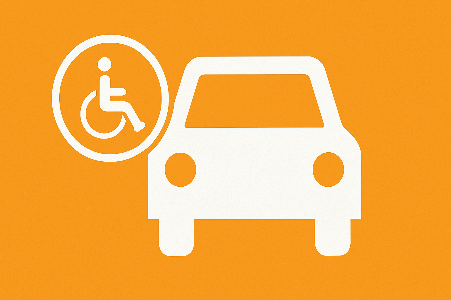 장애인-표시와-자동차