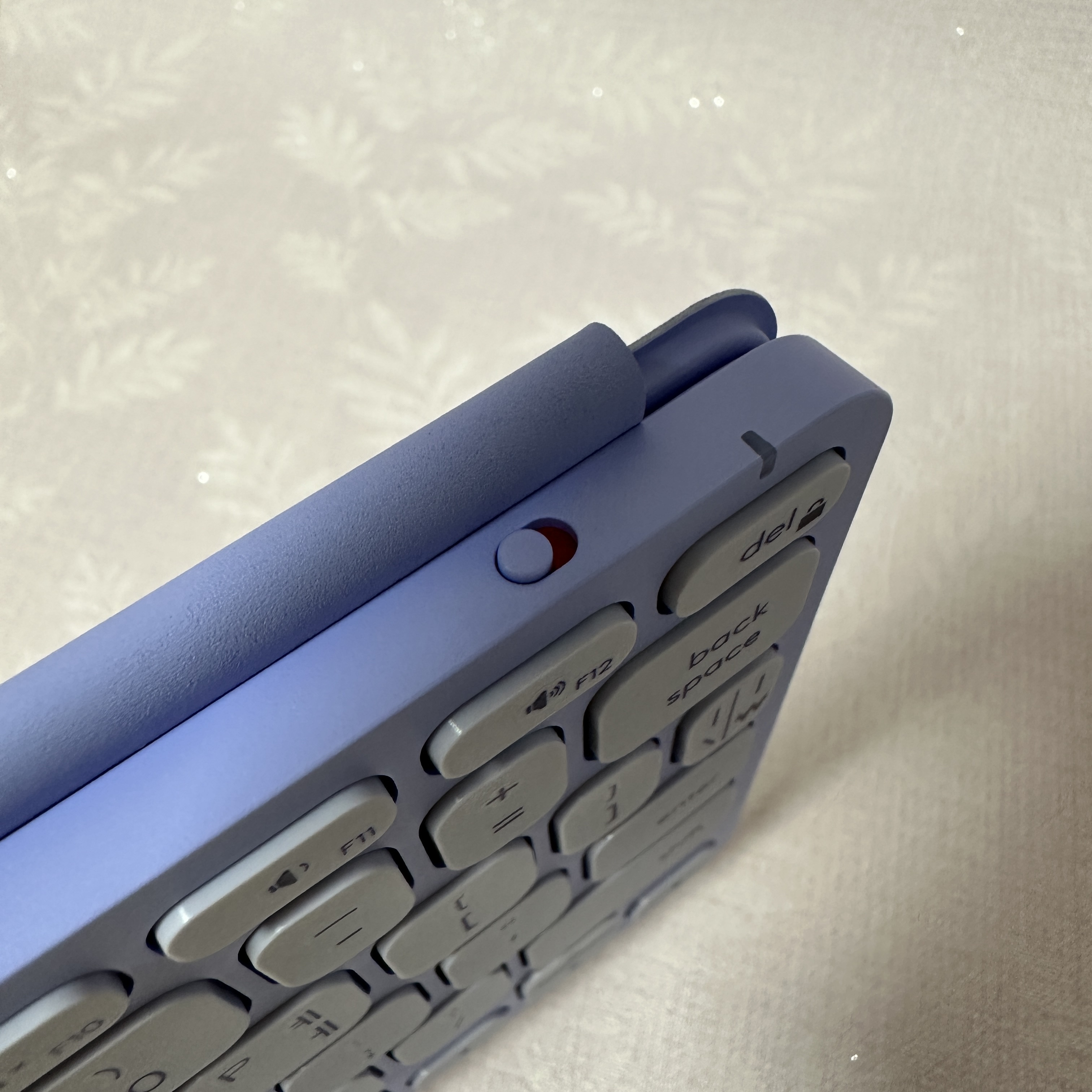 로지텍_키즈투고2_블루투스키보드_라일락