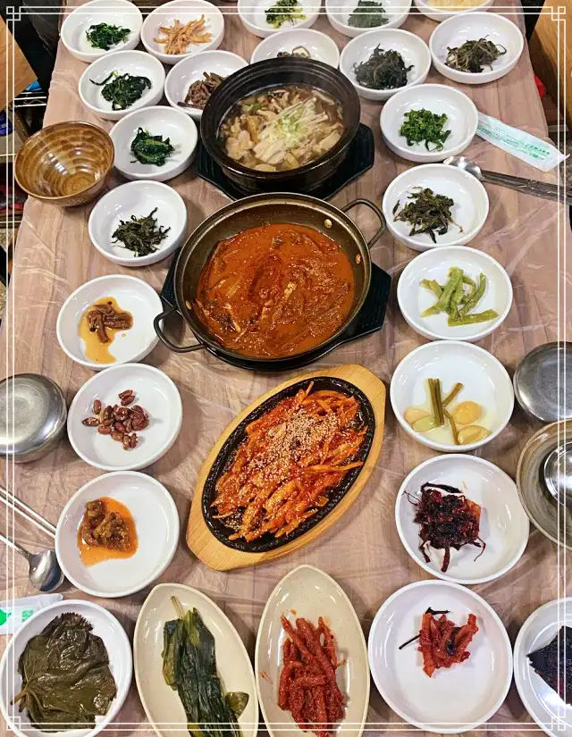 남원 지리산 뱀사골 맛집 27첩 산채정식 한정식 백반