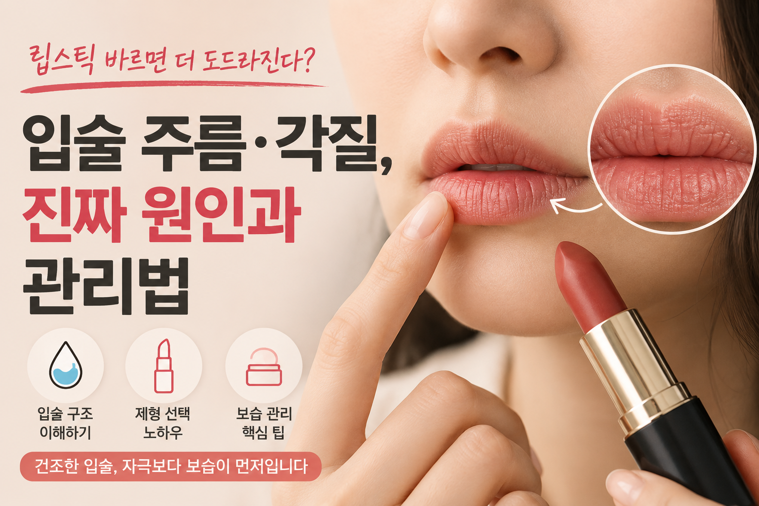 입술 주룸 ,각질 관리법